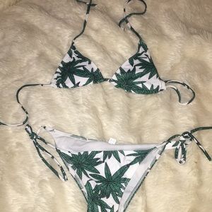 Weed bathing suit